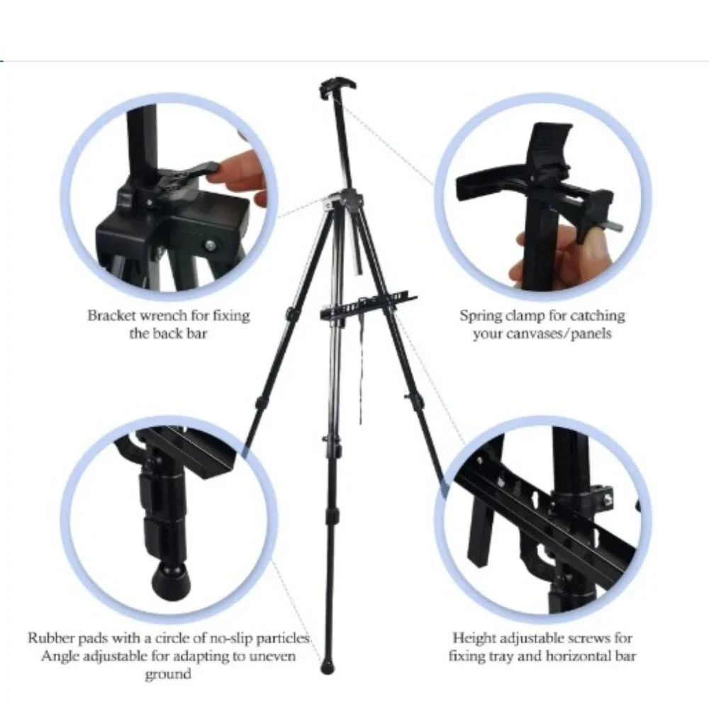 Black Multi-Adjustable Art/Painting Display Easel NEW - Picture 4 of 15